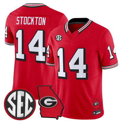 Georgia Bulldogs 1995 Throwback Vapor Limited Jersey - All Stitched