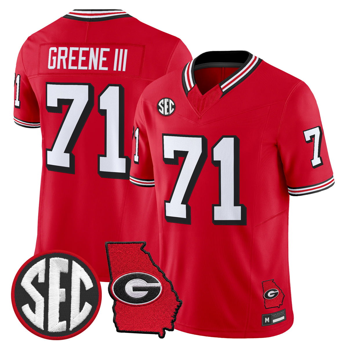 Georgia Bulldogs 1995 Throwback Vapor Limited Jersey - All Stitched