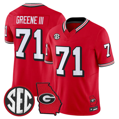 Georgia Bulldogs 1995 Throwback Vapor Limited Jersey - All Stitched