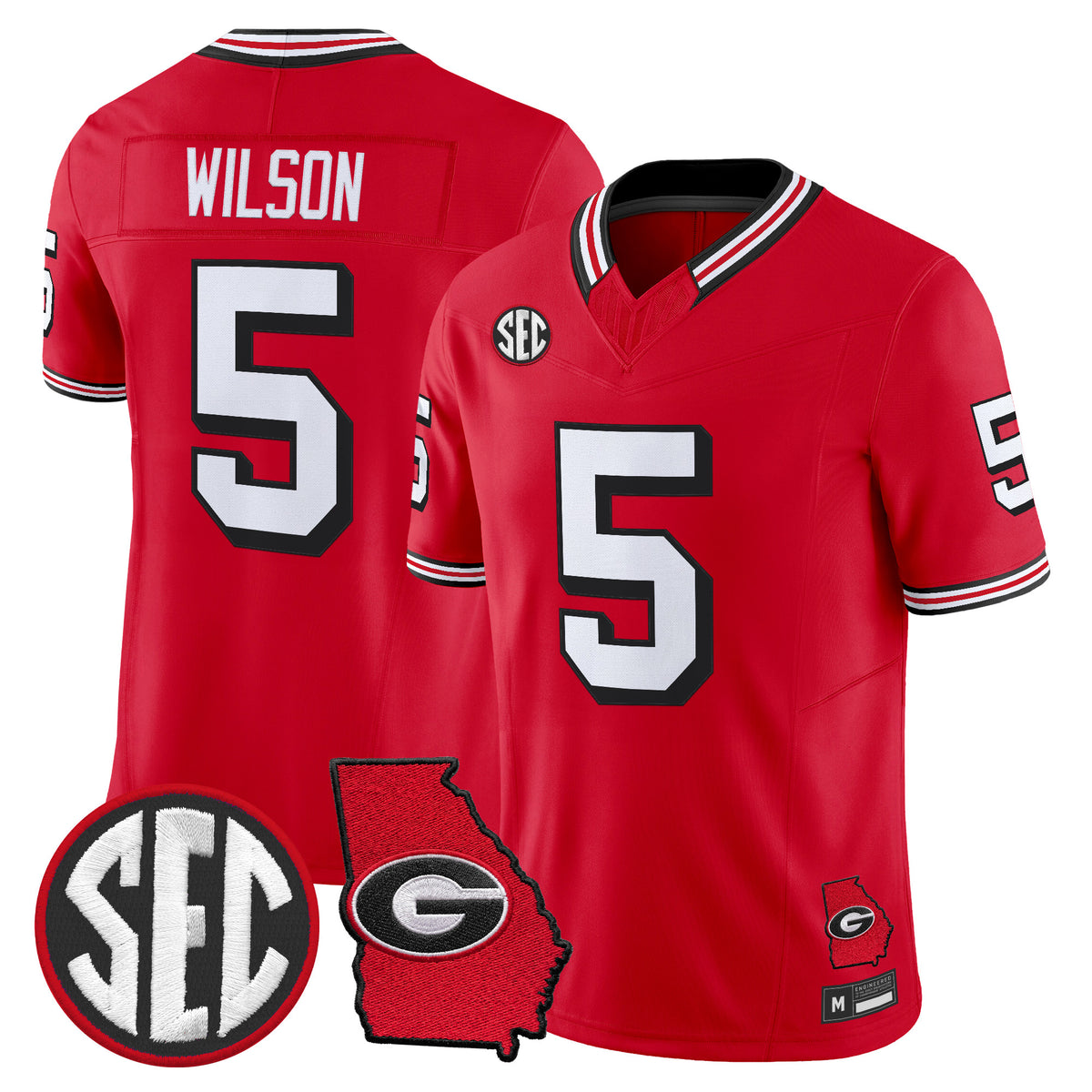 Georgia Bulldogs 1995 Throwback Vapor Limited Jersey - All Stitched