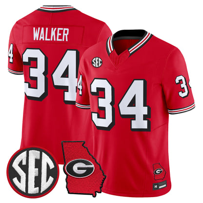 Georgia Bulldogs 1995 Throwback Vapor Limited Jersey - All Stitched