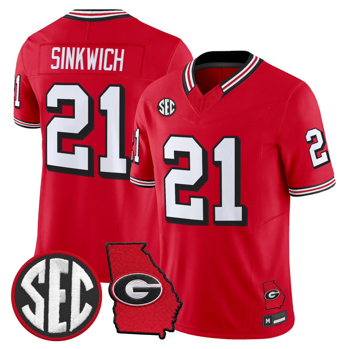 Georgia Bulldogs 1995 Throwback Vapor Limited Jersey - All Stitched