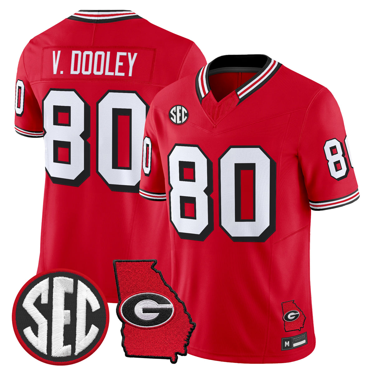 Georgia Bulldogs 1995 Throwback Vapor Limited Jersey - All Stitched