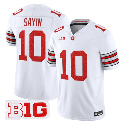 Men's Ohio State Buckeyes Glitter Vapor Limited Jersey - All Stitched