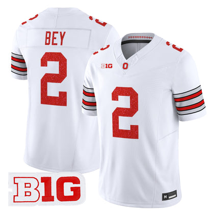 Men's Ohio State Buckeyes Glitter Vapor Limited Jersey - All Stitched