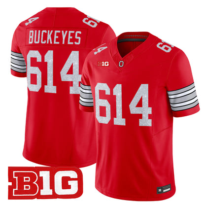 Men's Ohio State Buckeyes Glitter Vapor Limited Jersey - All Stitched