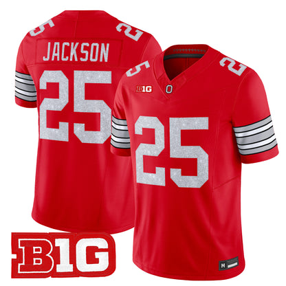 Men's Ohio State Buckeyes Glitter Vapor Limited Jersey - All Stitched