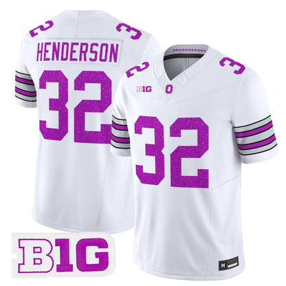 Men's Ohio State Buckeyes Glitter Vapor Limited Jersey - All Stitched