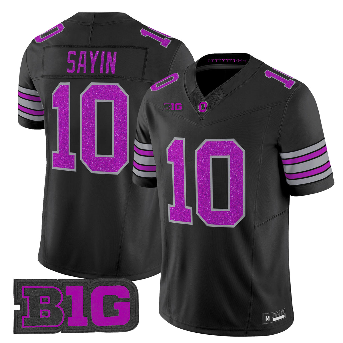 Men's Ohio State Buckeyes Glitter Vapor Limited Jersey - All Stitched
