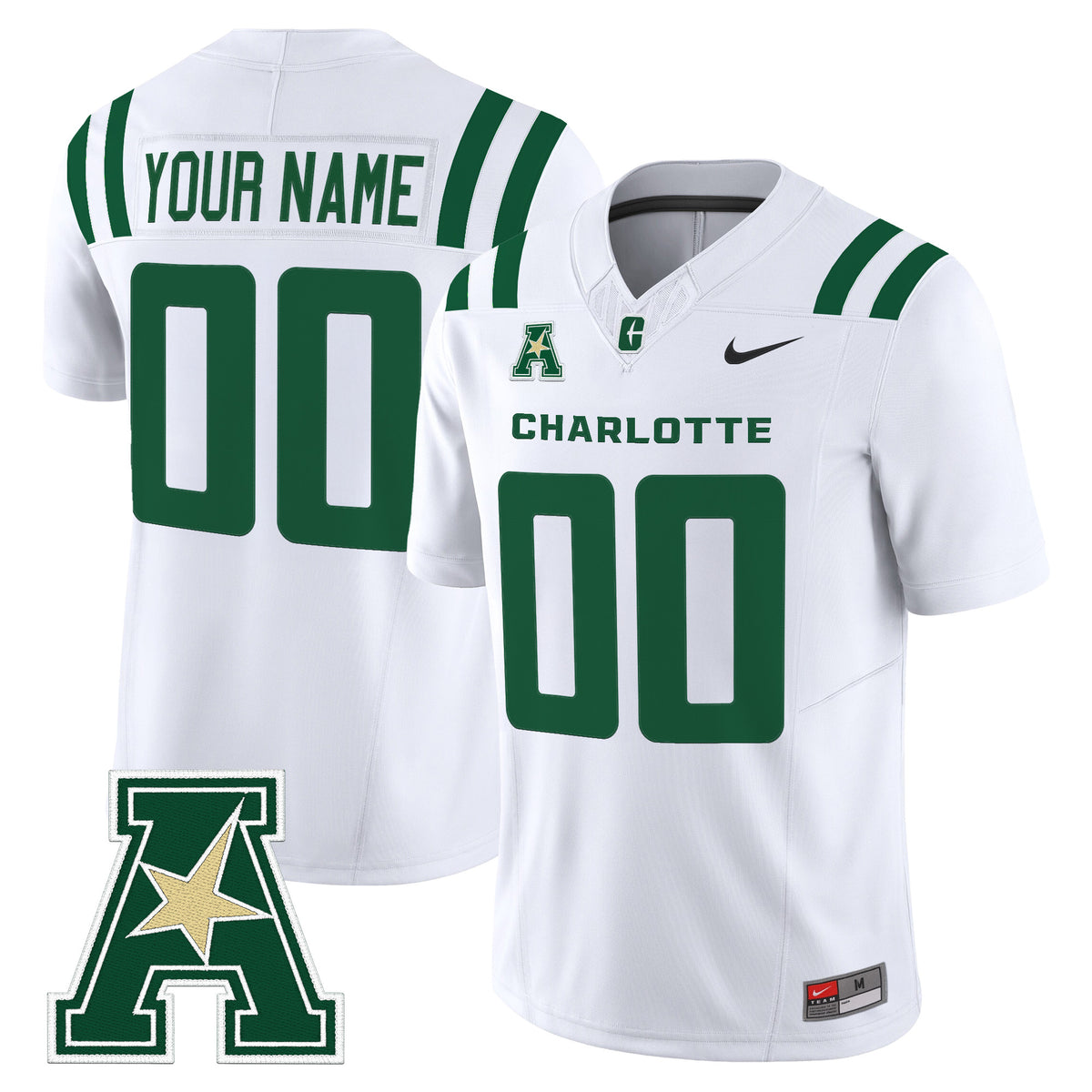Charlotte 49ers 2026 Vapor Limited Custom Jersey - Stitched