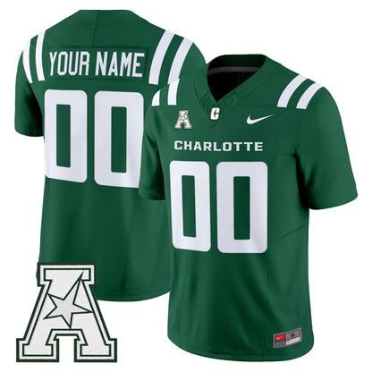 Charlotte 49ers 2026 Vapor Limited Custom Jersey - Stitched