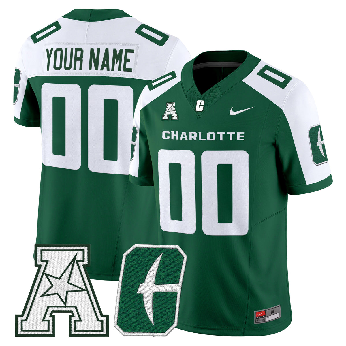 Charlotte 49ers 2026 Vapor Limited Custom Jersey - Stitched