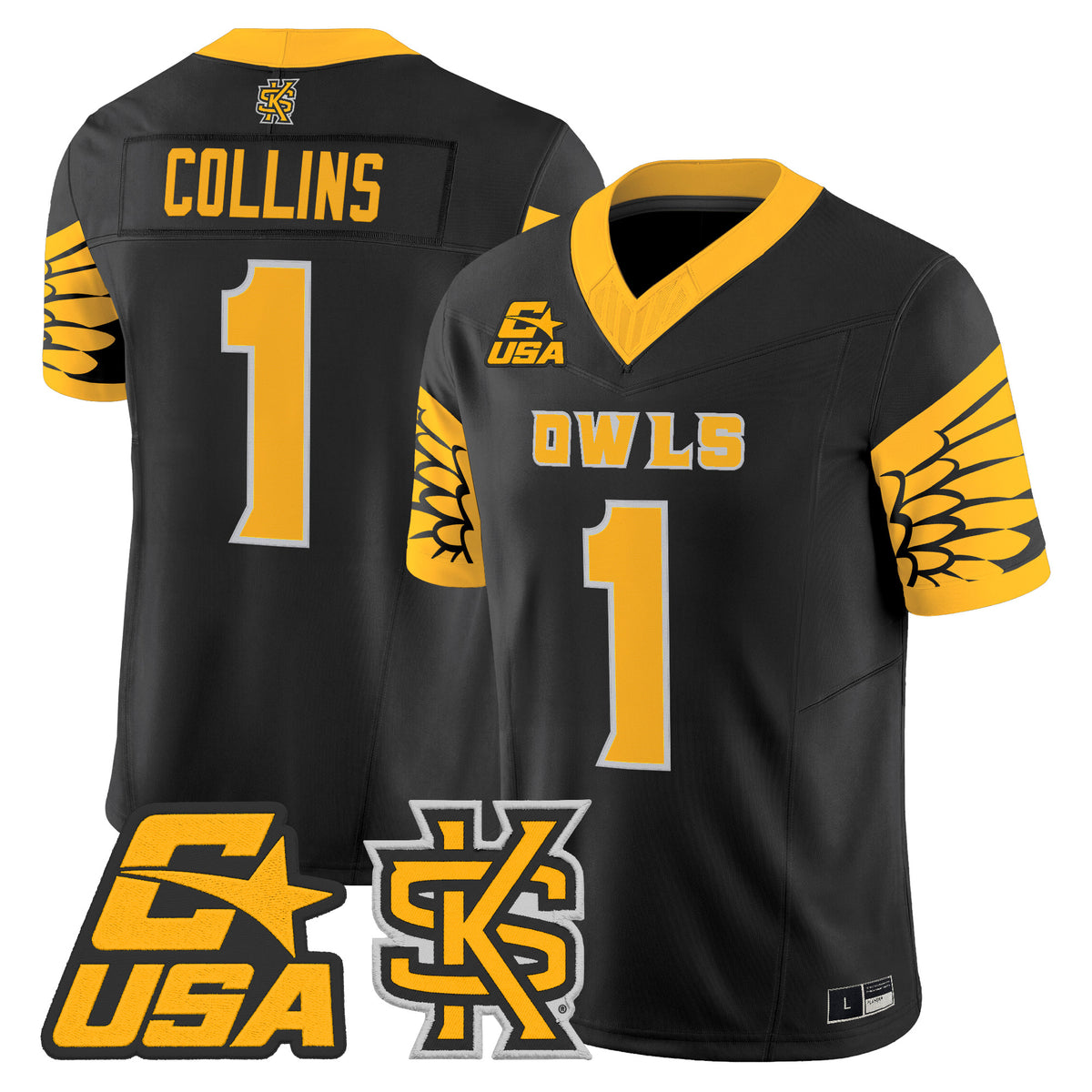 Kennesaw State Owls 2026 Vapor Limited Jersey - Stitched