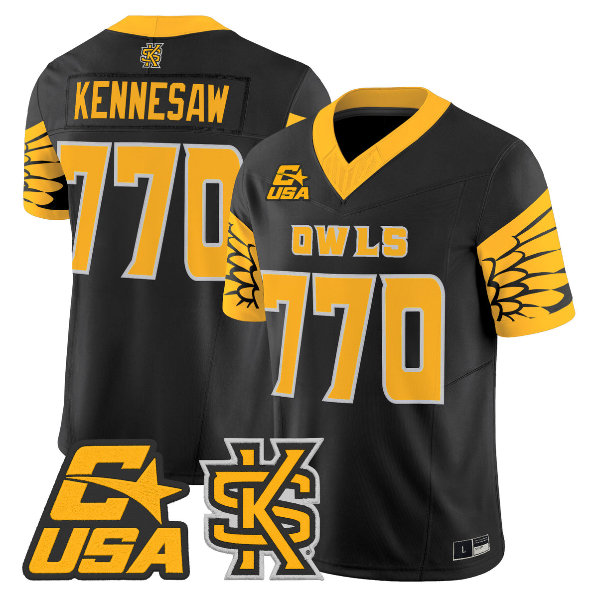 Kennesaw State Owls 2026 Vapor Limited Jersey - Stitched