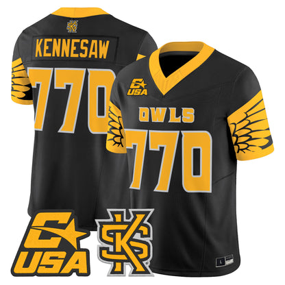 Kennesaw State Owls 2026 Vapor Limited Jersey - Stitched