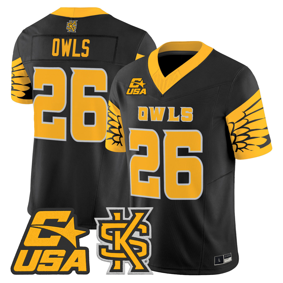 Kennesaw State Owls 2026 Vapor Limited Jersey - Stitched