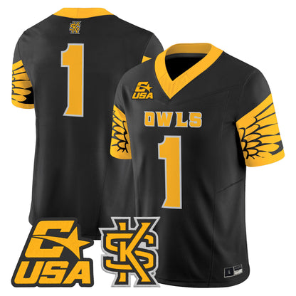 Kennesaw State Owls 2026 Vapor Limited Jersey - Stitched
