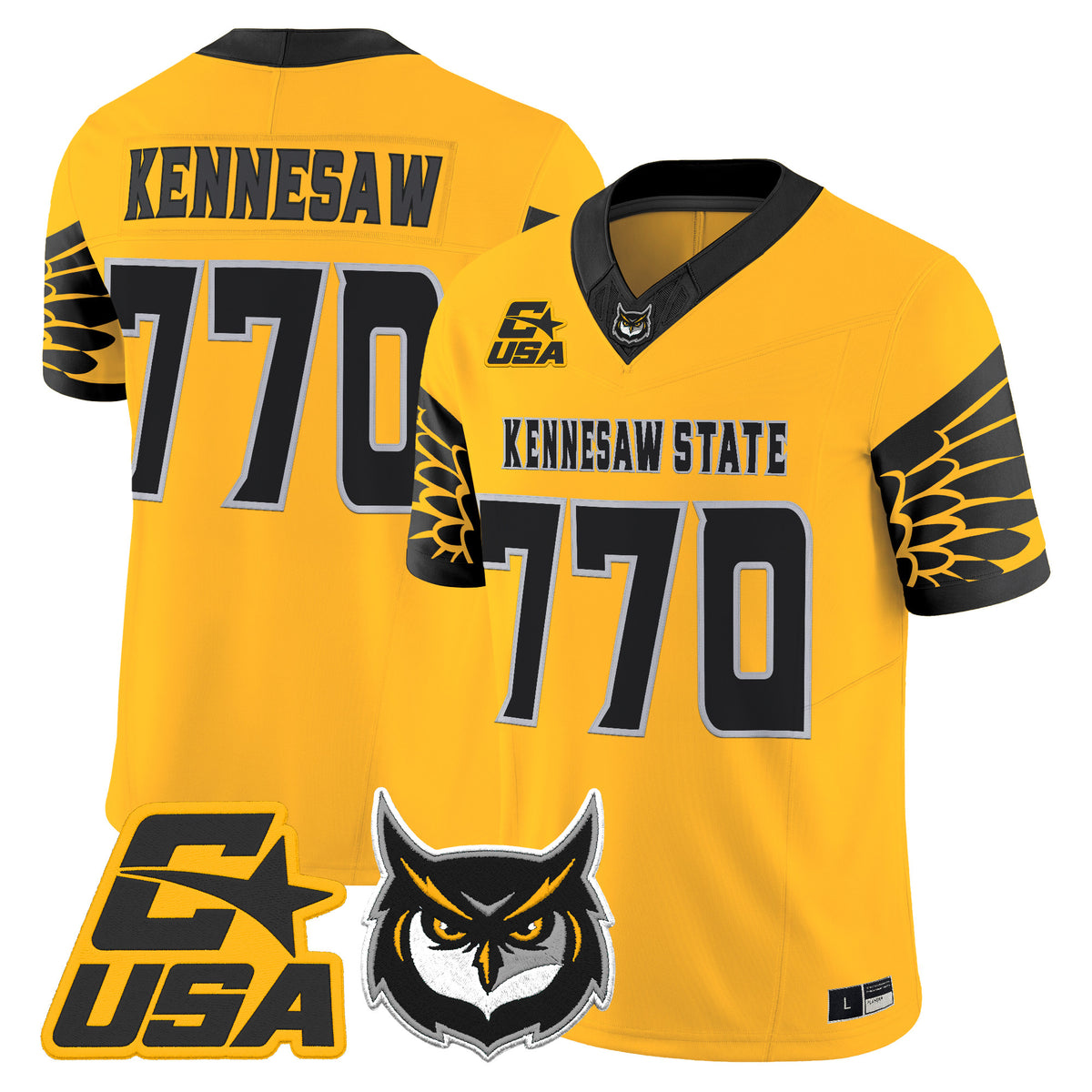 Kennesaw State Owls 2026 Vapor Limited Jersey - Stitched