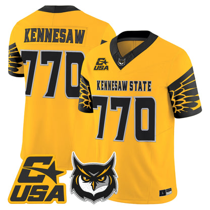 Kennesaw State Owls 2026 Vapor Limited Jersey - Stitched