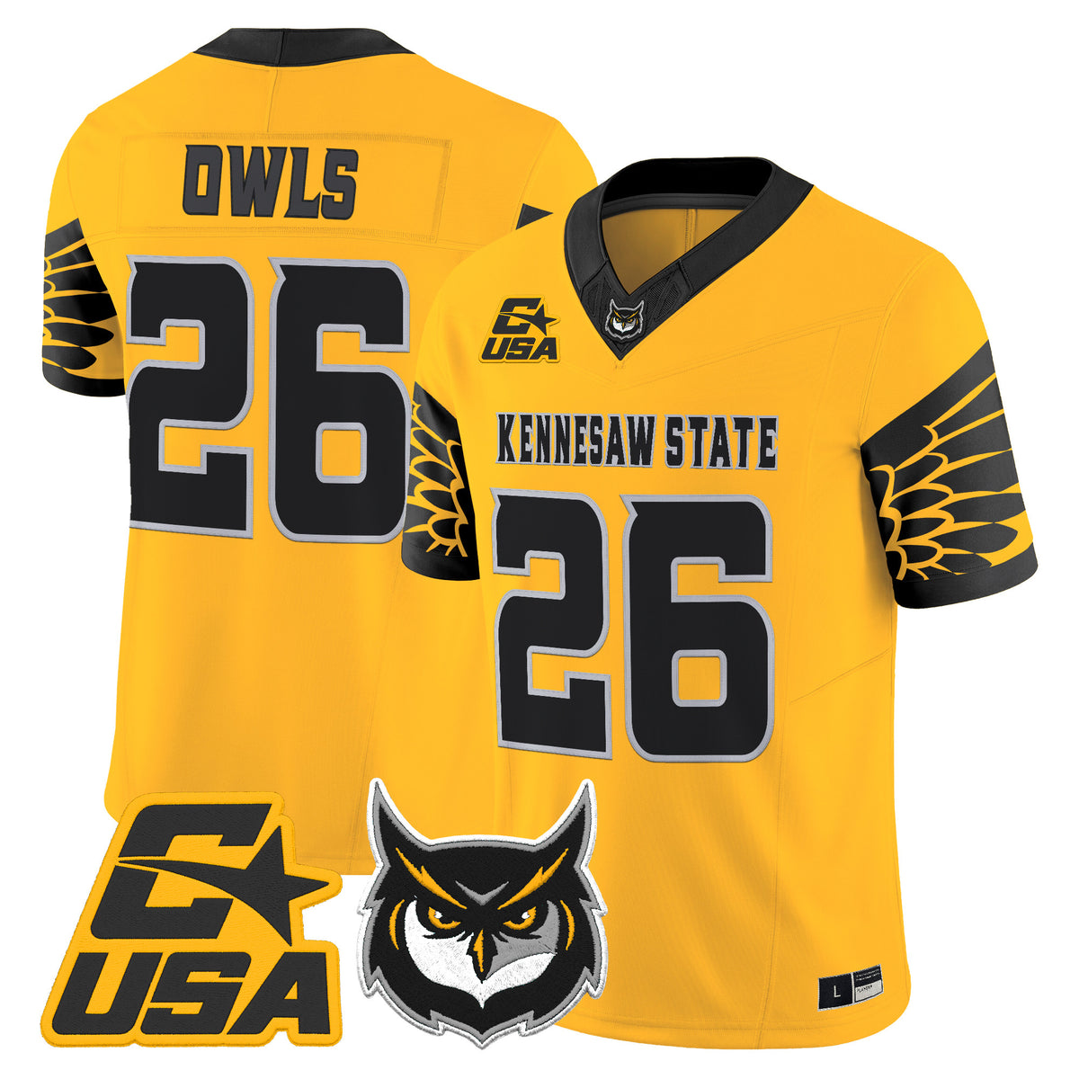 Kennesaw State Owls 2026 Vapor Limited Jersey - Stitched