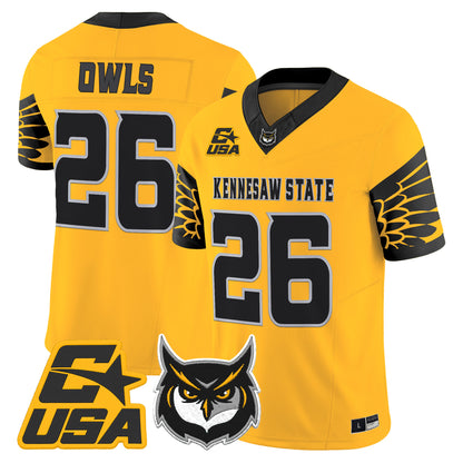 Kennesaw State Owls 2026 Vapor Limited Jersey - Stitched