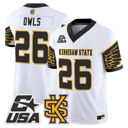 Kennesaw State Owls 2026 Vapor Limited Jersey - Stitched
