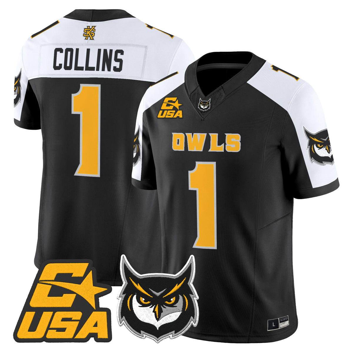 Kennesaw State Owls 2026 Vapor Limited Jersey - Stitched