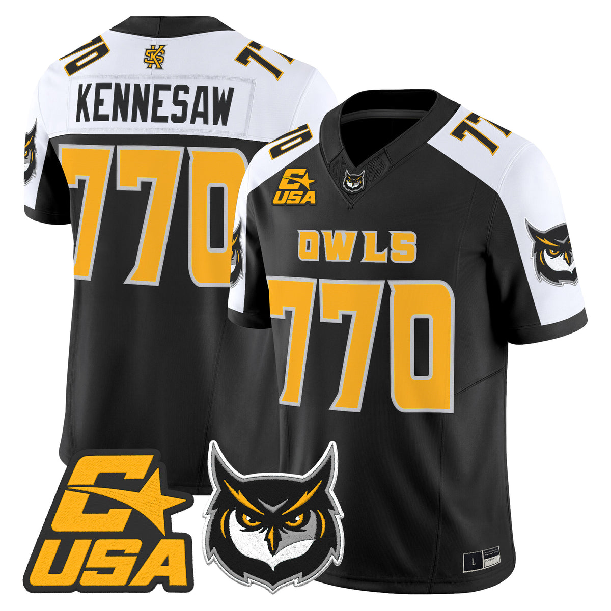 Kennesaw State Owls 2026 Vapor Limited Jersey - Stitched
