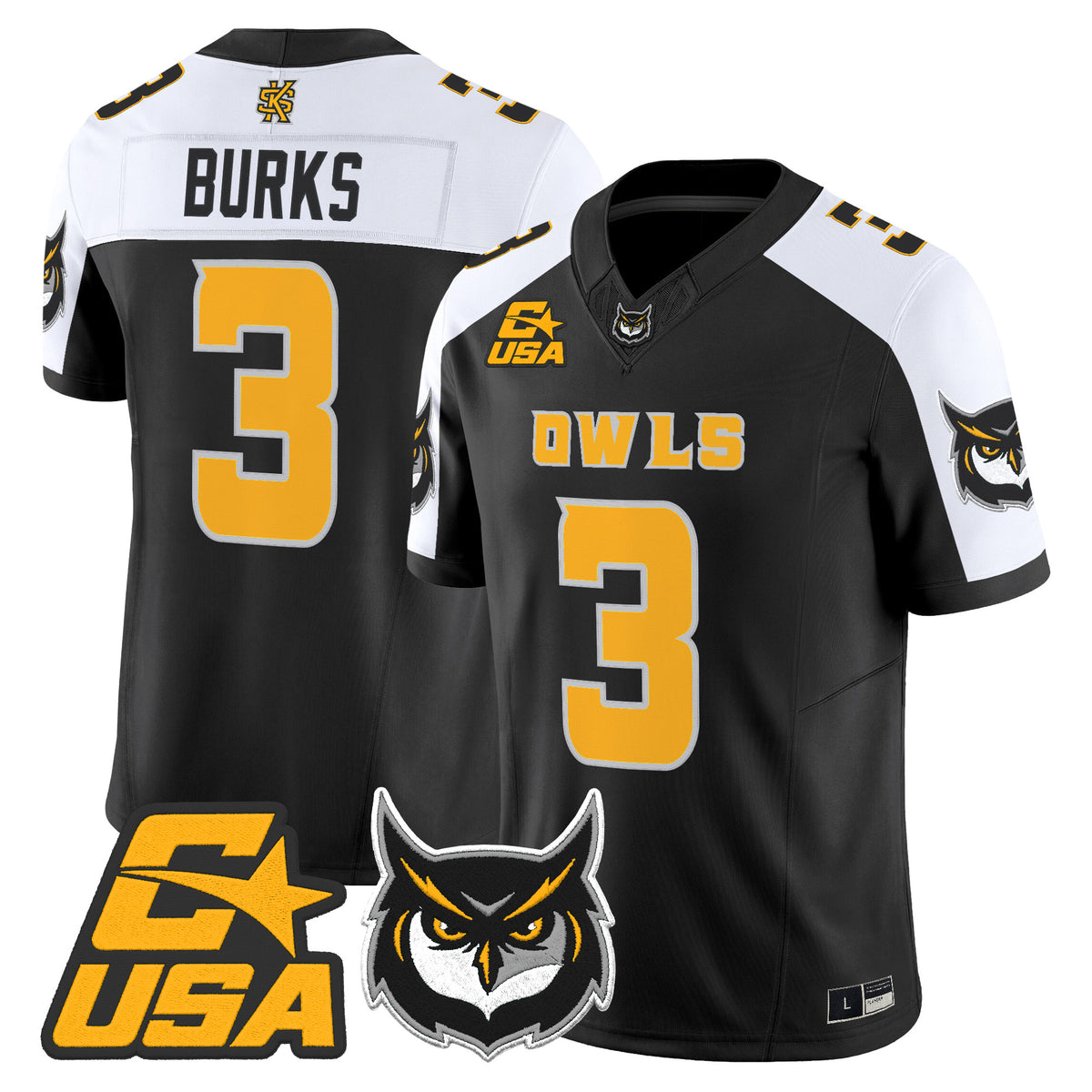 Kennesaw State Owls 2026 Vapor Limited Jersey - Stitched