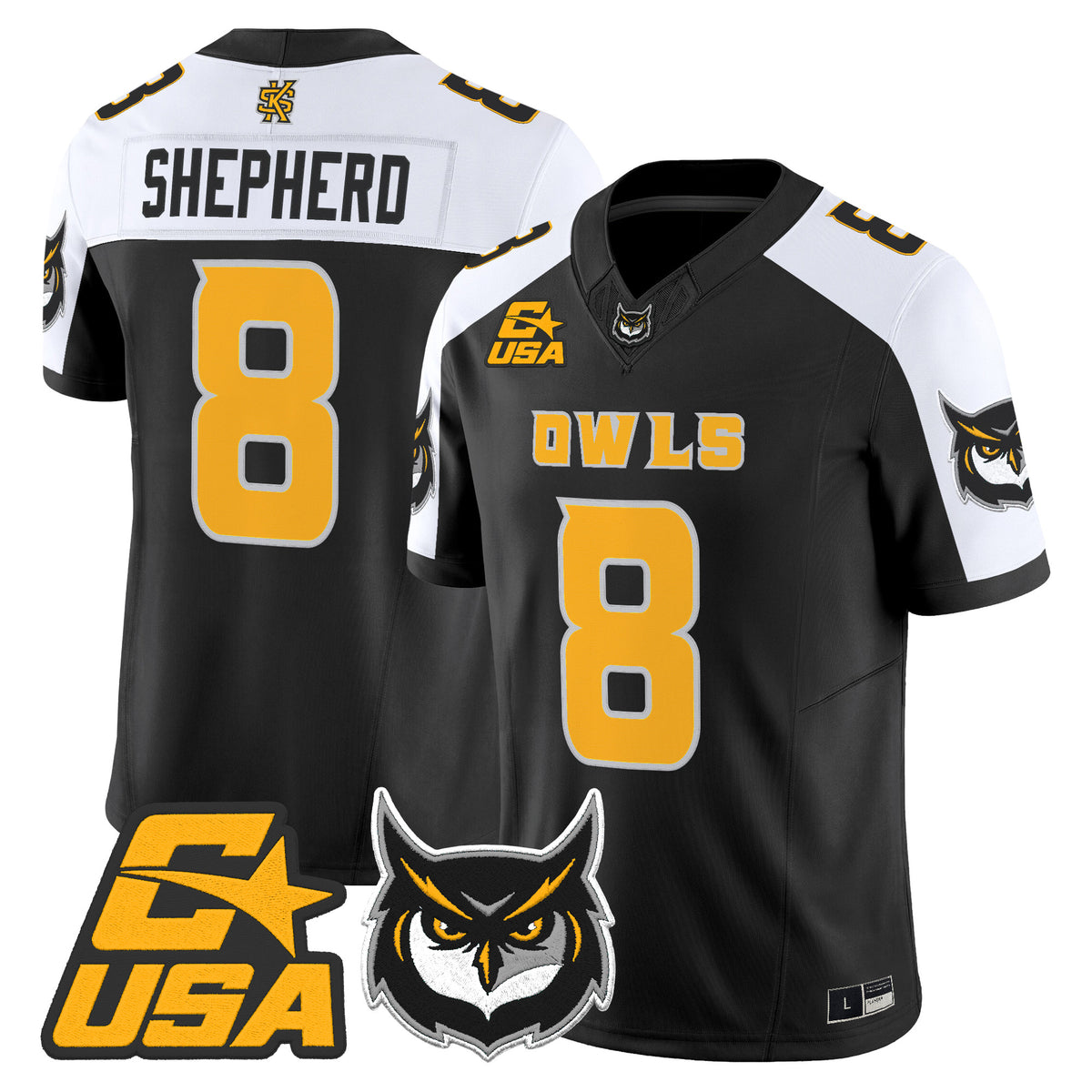 Kennesaw State Owls 2026 Vapor Limited Jersey - Stitched