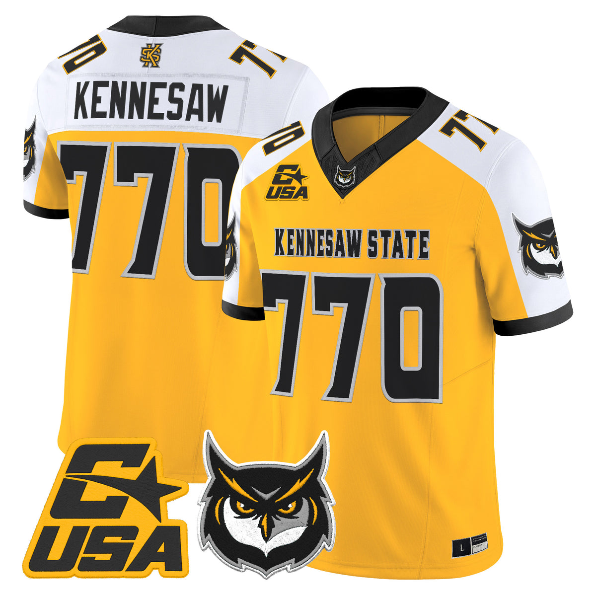 Kennesaw State Owls 2026 Vapor Limited Jersey - Stitched