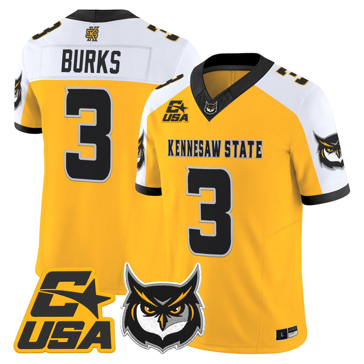 Kennesaw State Owls 2026 Vapor Limited Jersey - Stitched