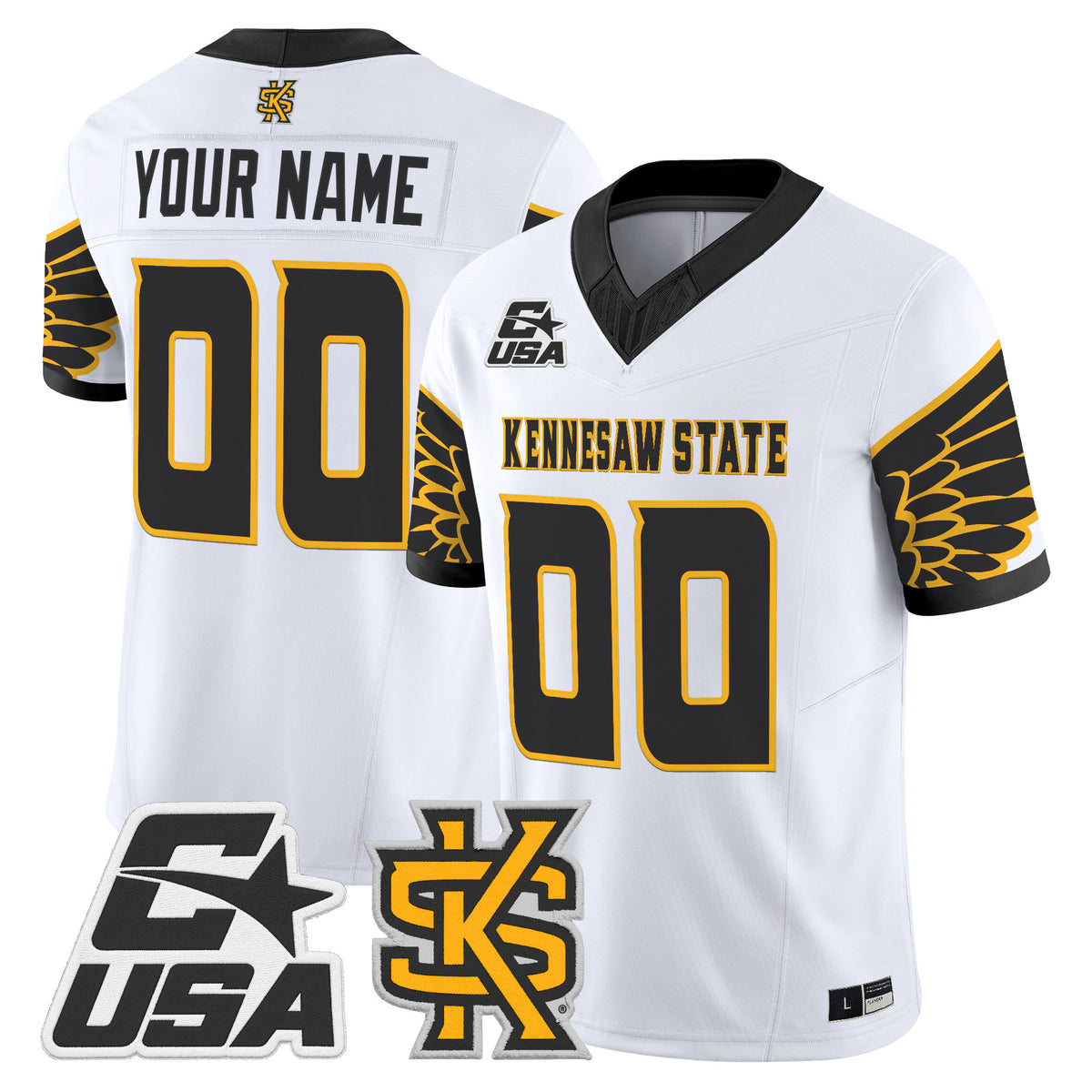 Kennesaw State Owls 2026 Vapor Limited Custom Jersey - Stitched