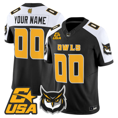 Kennesaw State Owls 2026 Vapor Limited Custom Jersey - Stitched