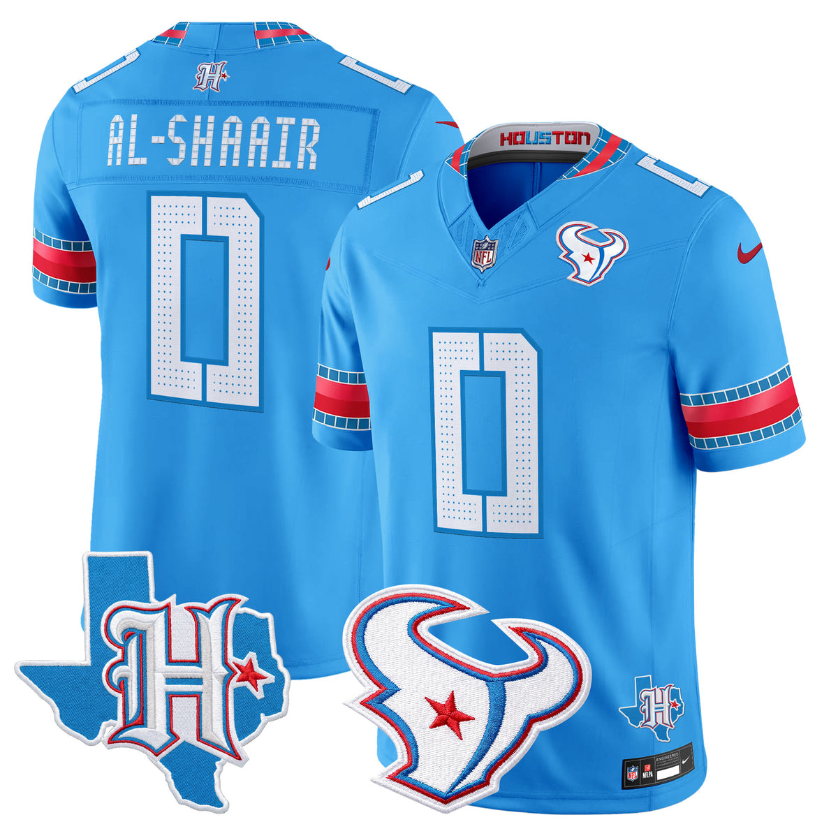 Men's Houston Texans 2026 "Rivalries" Vapor Limited Jersey - Texas Patch - All Stitched