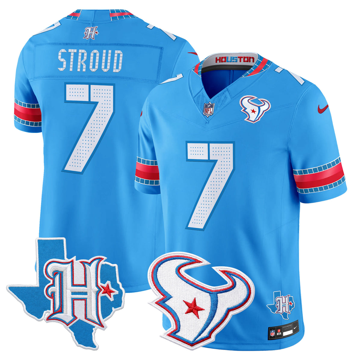Men's Houston Texans 2026 "Rivalries" Vapor Limited Jersey - Texas Patch - All Stitched