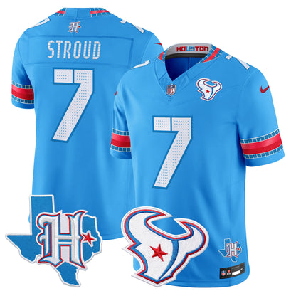 Men's Houston Texans 2026 "Rivalries" Vapor Limited Jersey - Texas Patch - All Stitched