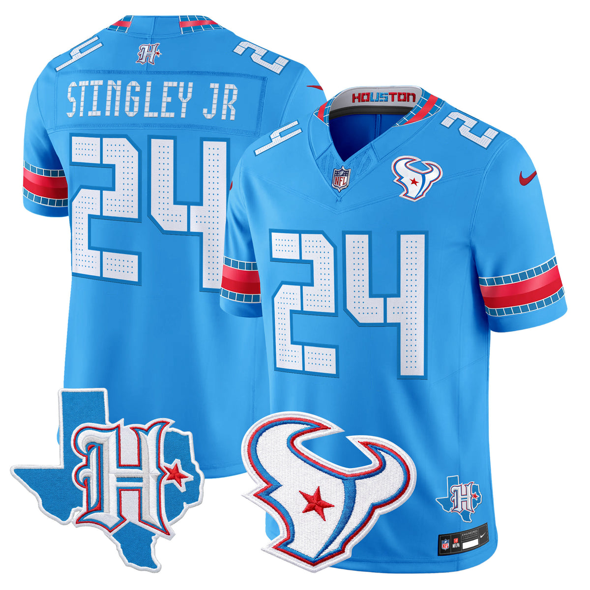 Men's Houston Texans 2026 "Rivalries" Vapor Limited Jersey - Texas Patch - All Stitched
