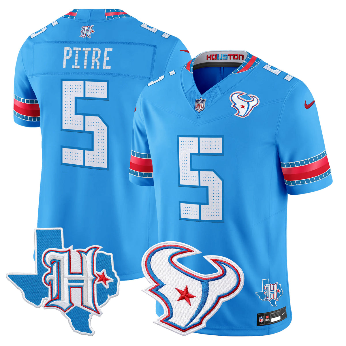Men's Houston Texans 2026 "Rivalries" Vapor Limited Jersey - Texas Patch - All Stitched