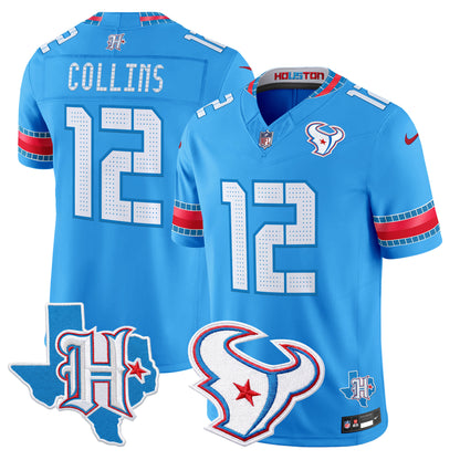 Men's Houston Texans 2026 "Rivalries" Vapor Limited Jersey - Texas Patch - All Stitched