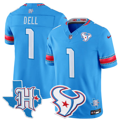 Men's Houston Texans 2026 "Rivalries" Vapor Limited Jersey - Texas Patch - All Stitched