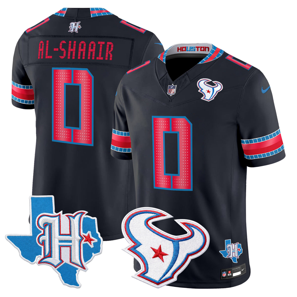 Men's Houston Texans 2026 "Rivalries" Vapor Limited Jersey - Texas Patch - All Stitched