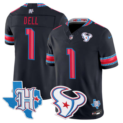 Men's Houston Texans 2026 "Rivalries" Vapor Limited Jersey - Texas Patch - All Stitched
