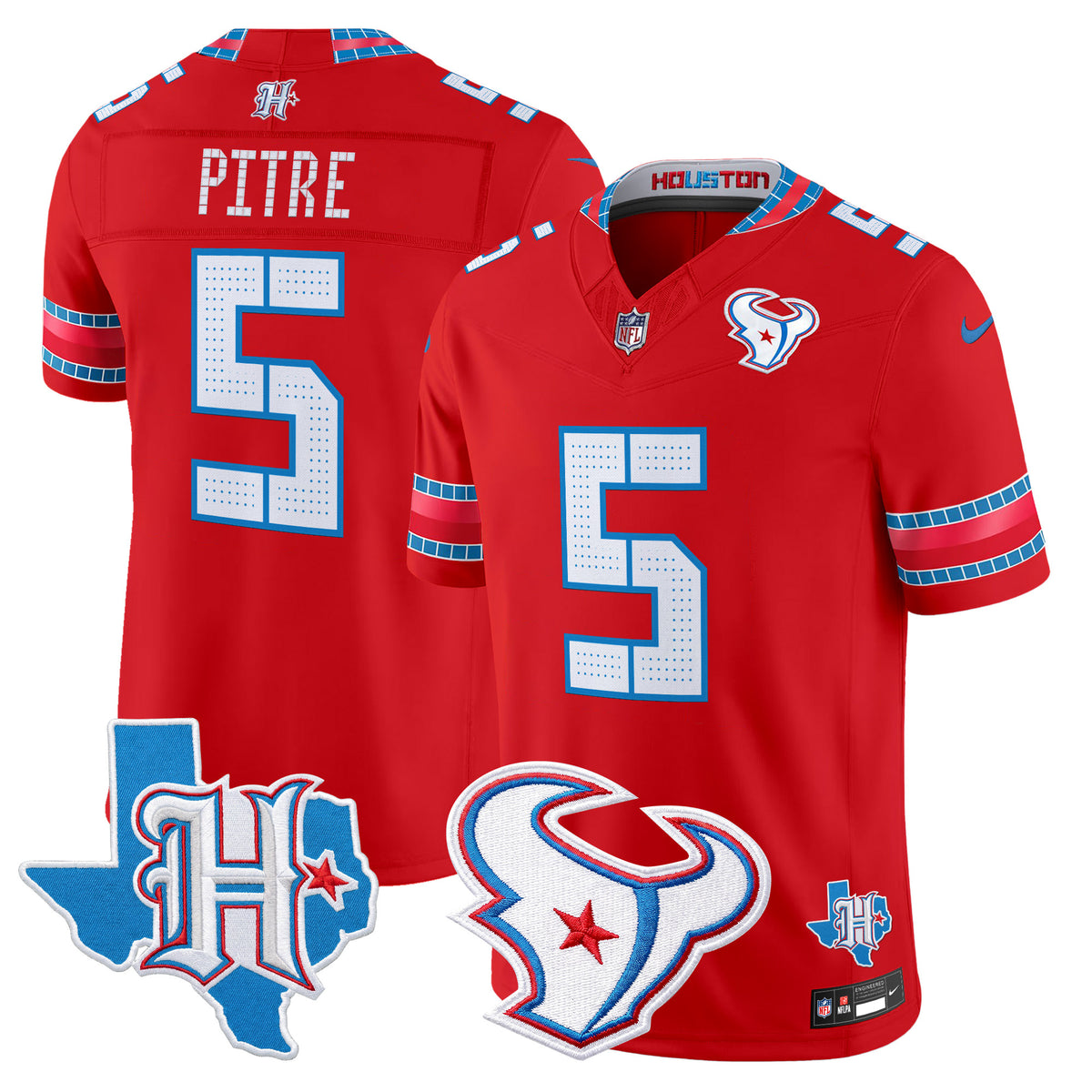 Men's Houston Texans 2026 "Rivalries" Vapor Limited Jersey - Texas Patch - All Stitched