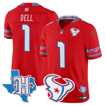 Men's Houston Texans 2026 "Rivalries" Vapor Limited Jersey - Texas Patch - All Stitched