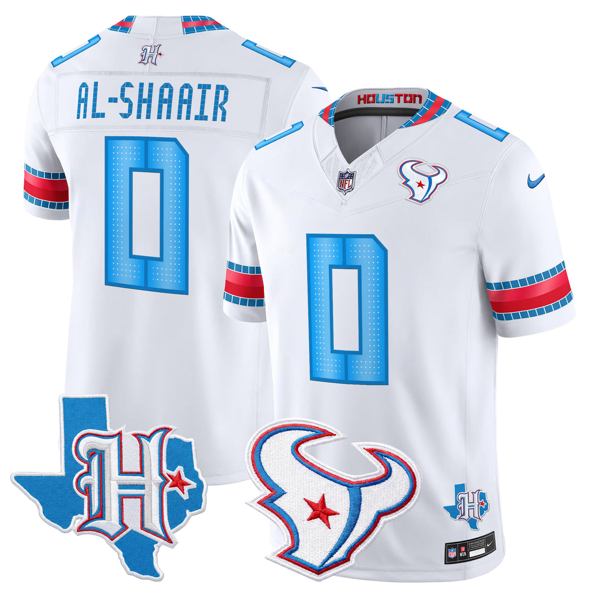 Men's Houston Texans 2026 "Rivalries" Vapor Limited Jersey - Texas Patch - All Stitched