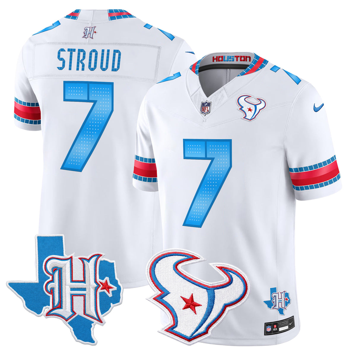 Men's Houston Texans 2026 "Rivalries" Vapor Limited Jersey - Texas Patch - All Stitched