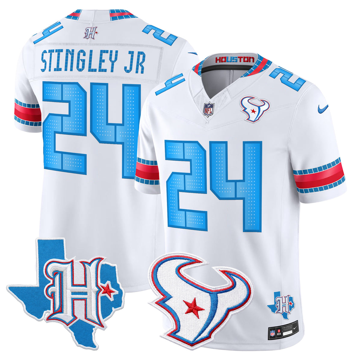 Men's Houston Texans 2026 "Rivalries" Vapor Limited Jersey - Texas Patch - All Stitched