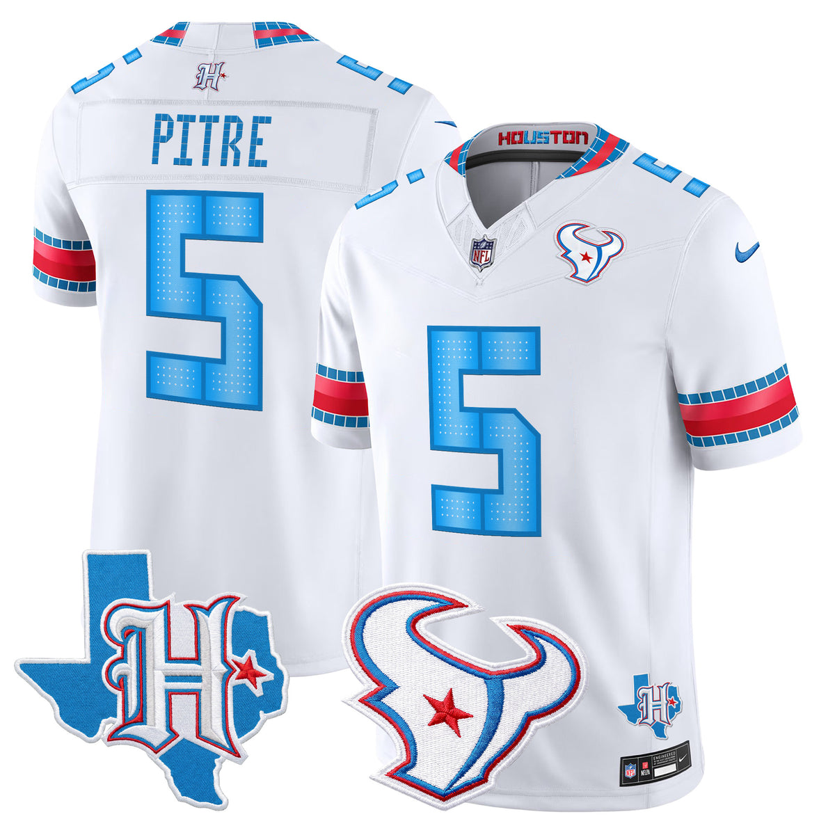 Men's Houston Texans 2026 "Rivalries" Vapor Limited Jersey - Texas Patch - All Stitched