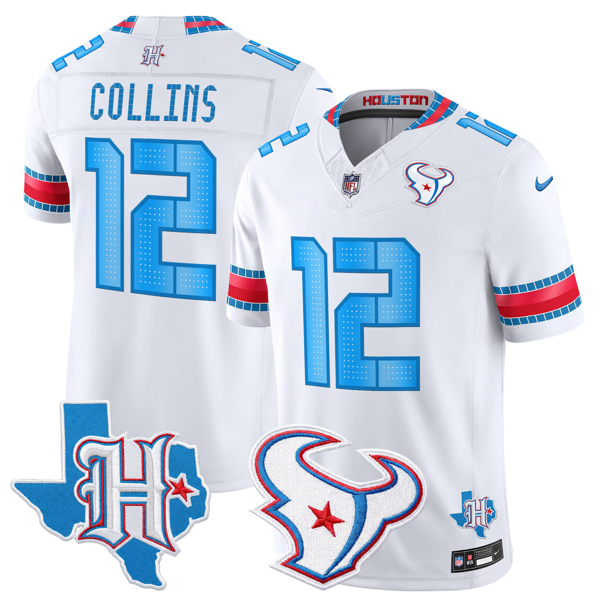 Men's Houston Texans 2026 "Rivalries" Vapor Limited Jersey - Texas Patch - All Stitched